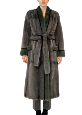 TRIOLOR MINK COAT "BLANKA"
