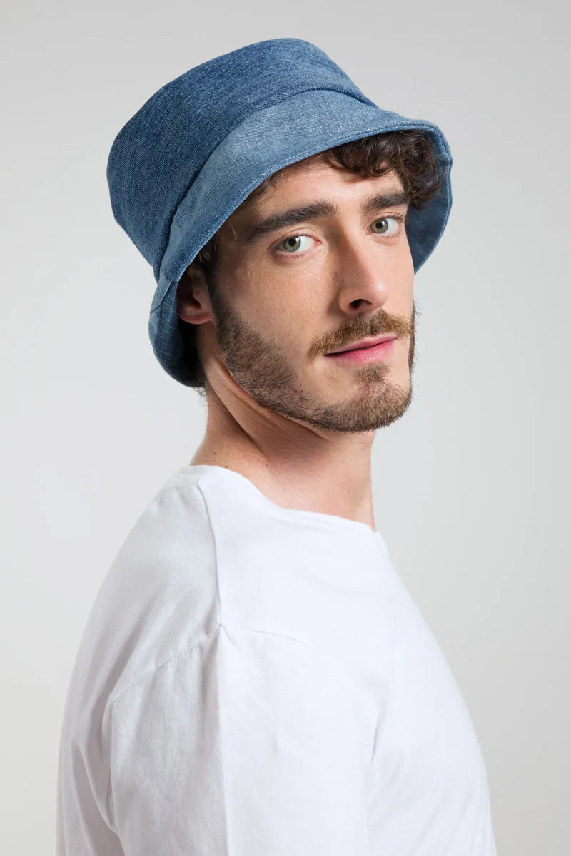 Upcycled Denim Bucket Hat